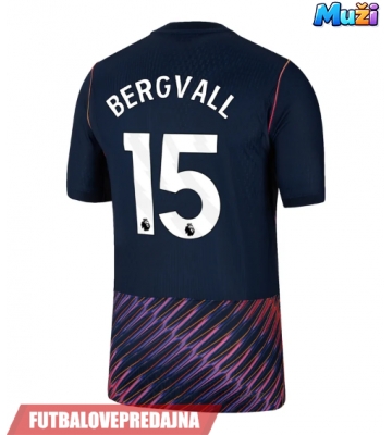 Lacne Muži Futbalové dres Tottenham Hotspur Lucas Bergvall #15 2026-27 Krátky Rukáv - Preč